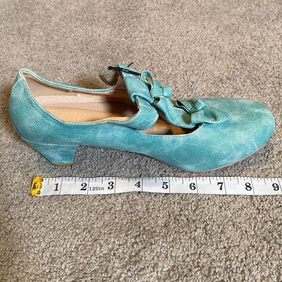 Women’s Shoes Bows Round Toe Mary Jane Low Heel Size 39 (8-8.5 US) NEW - Picture 8 of 12